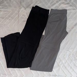 Columbia zip-off pants fitted straight leg
